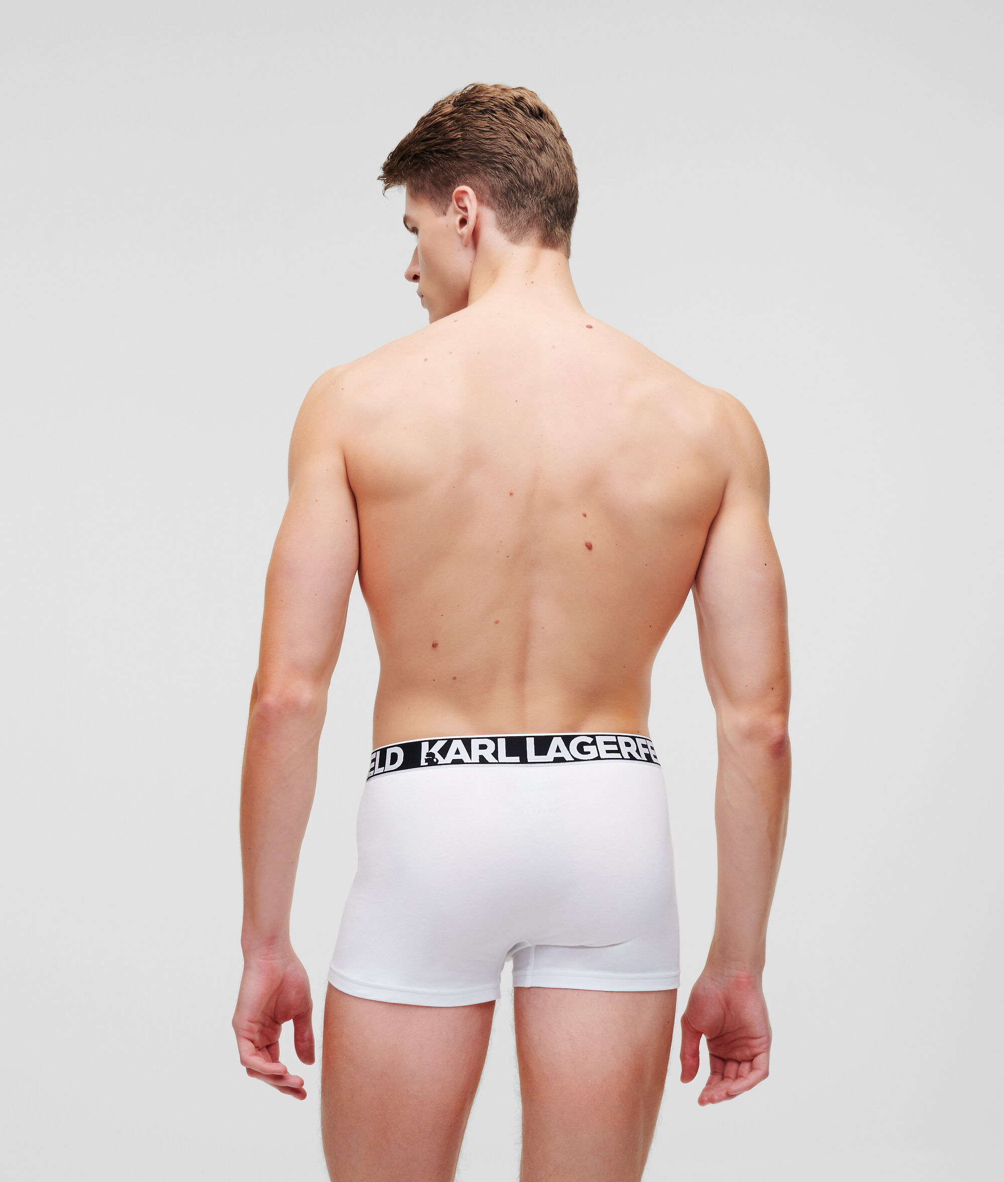 (image for) Powerful BOLD KARL LOGO TRUNKS – 3 PACK